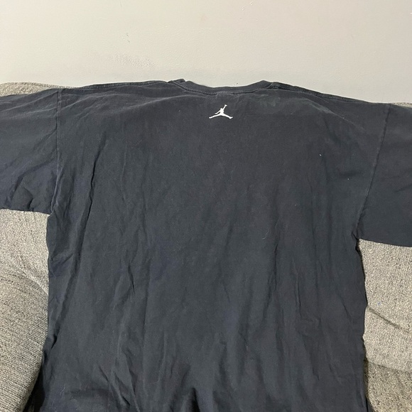 Vintage Athletic Wear Black Short Sleeve Shirt by Nike Air Jordan AF-1  XXX 3XL - Picture 4 of 4